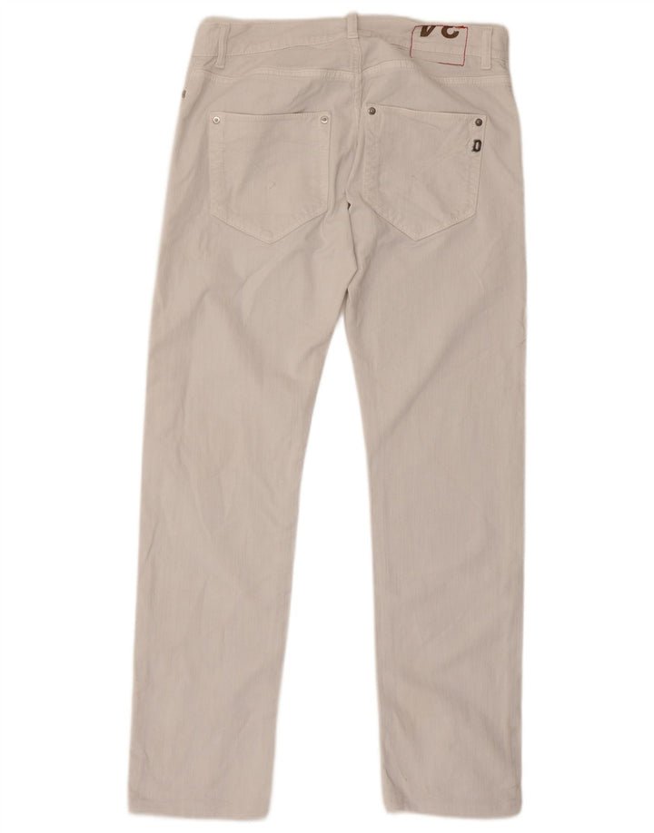 Мужские прямые джинсы Dondup Sam W34 L32, белый хлопок