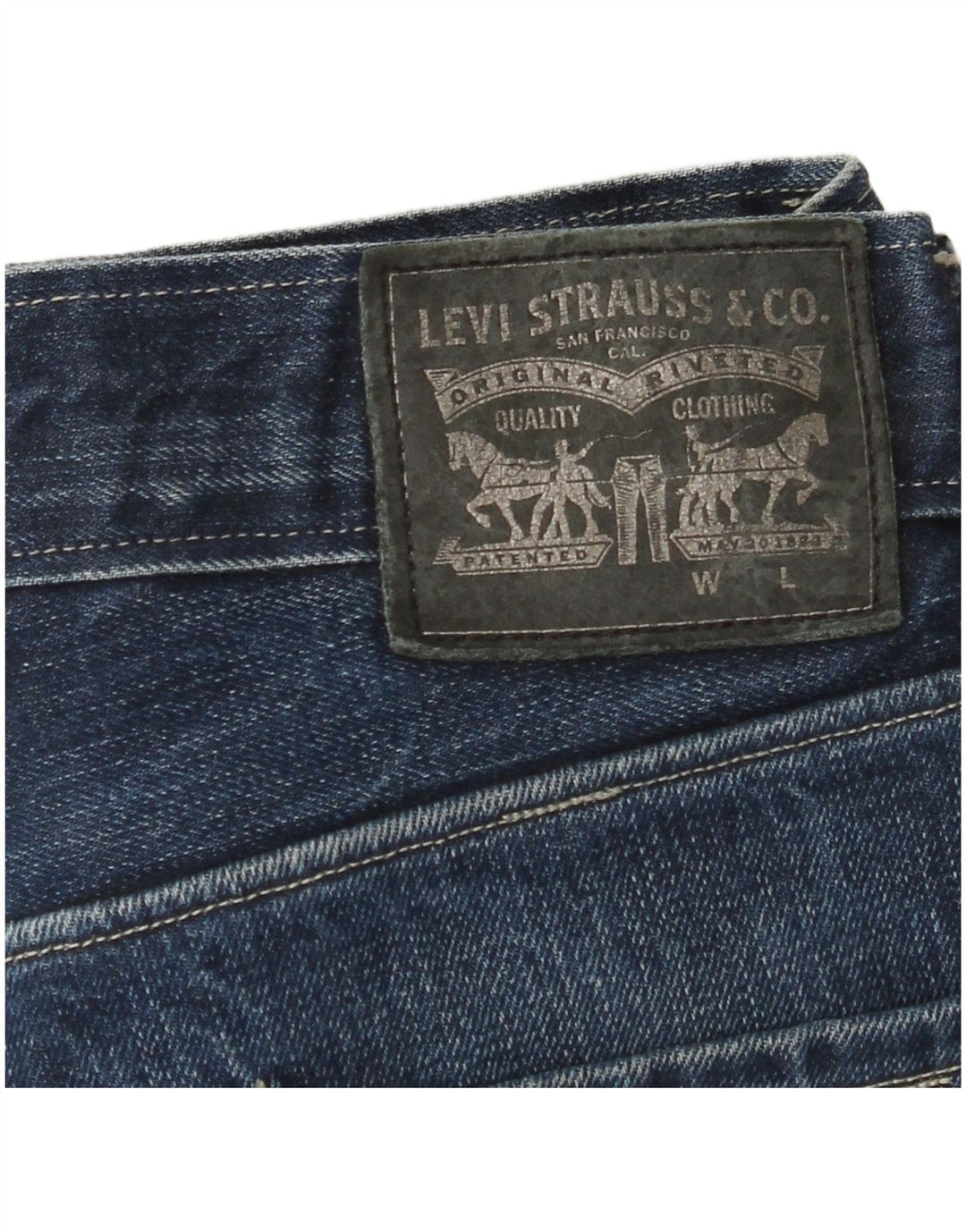 LEVI'S Mens Slim Jeans W28 L32 Blue