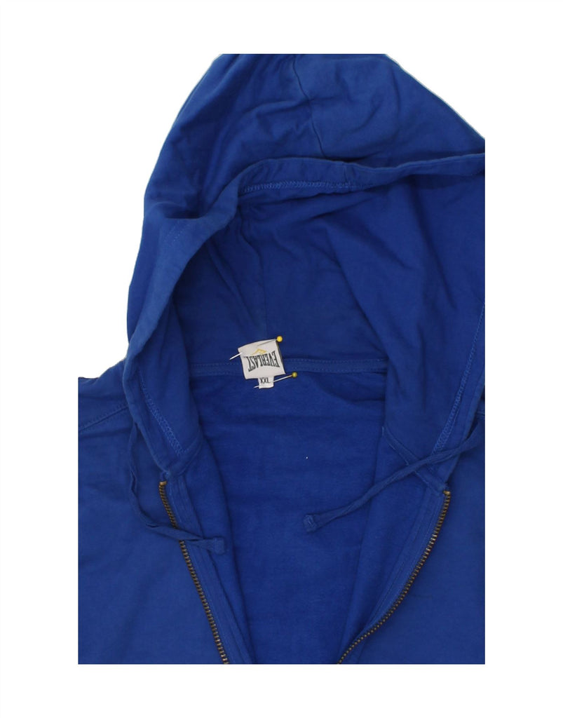 EVERLAST Womens Zip Hoodie Sweater UK 20 2XL Blue Cotton Vintage Everlast and Second-Hand Everlast from Messina Hembry 