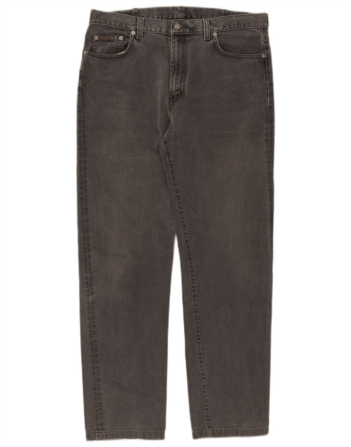 Мужские прямые джинсы Calvin Klein W34 L30 серые
