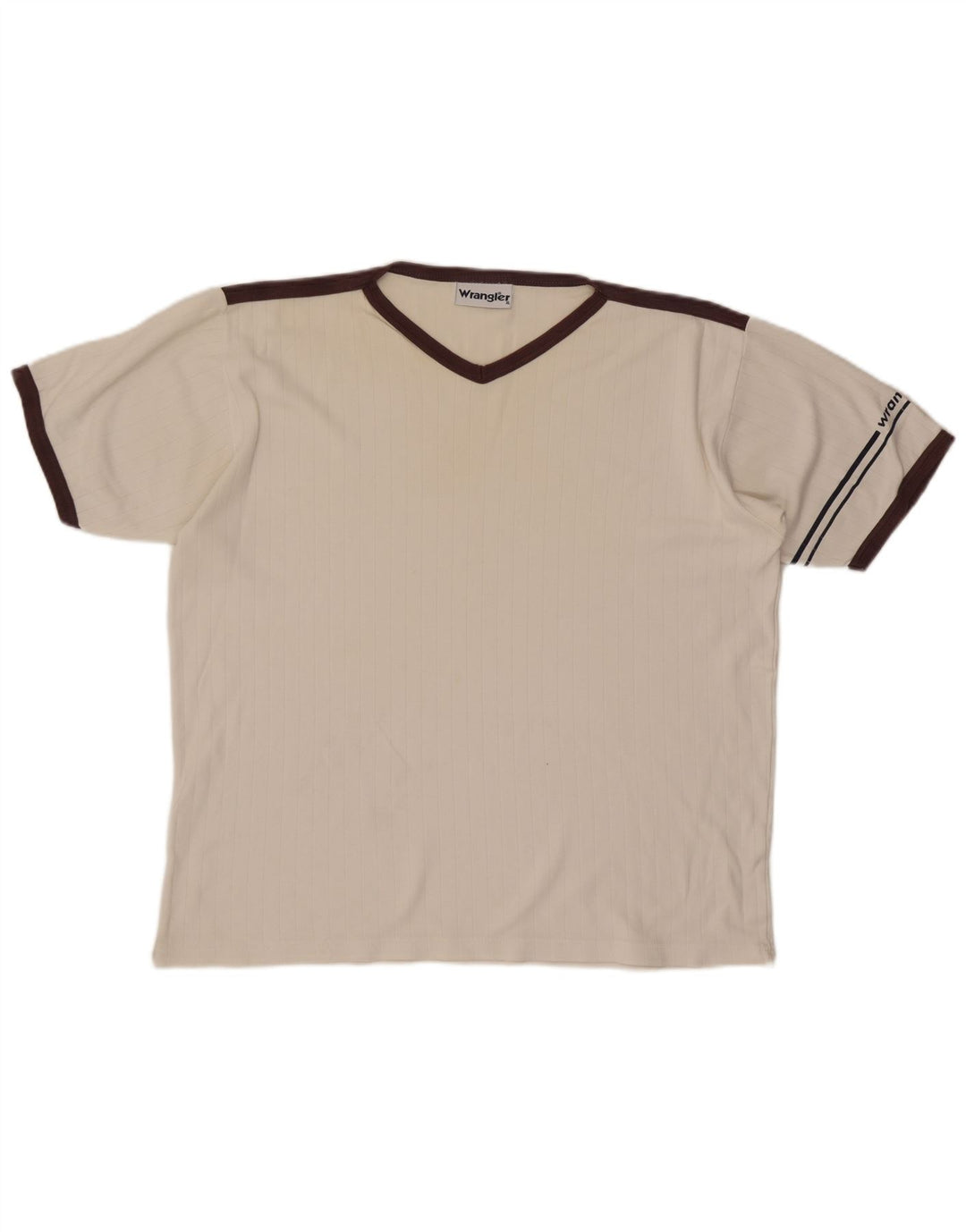 Мужская футболка Wrangler Top XL белая с цветными блоками