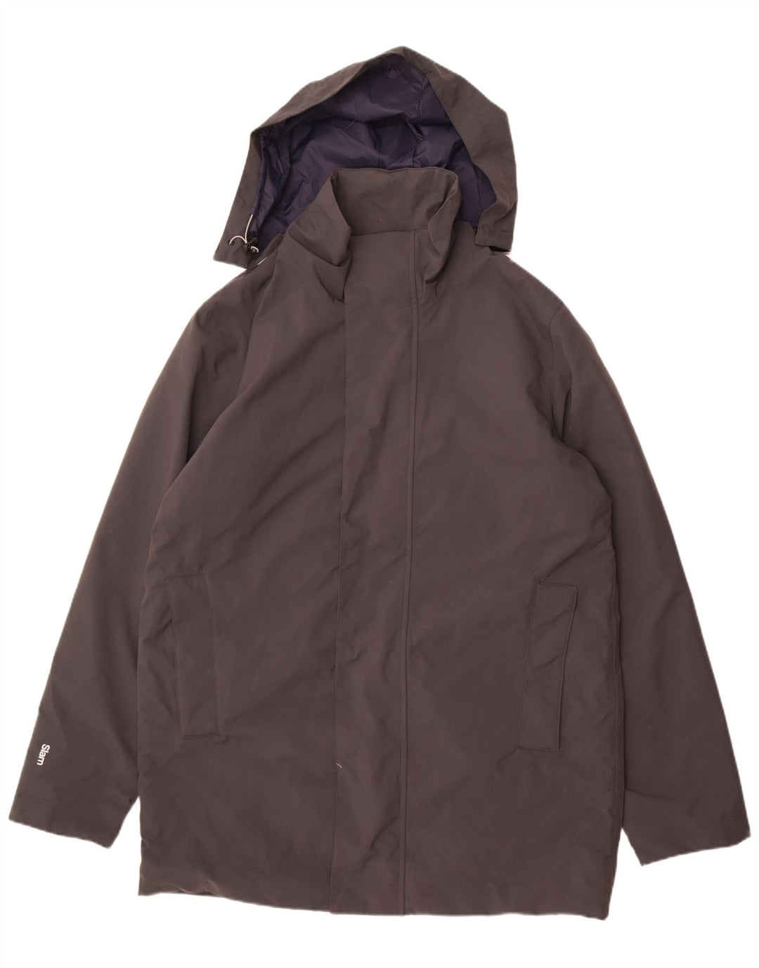 Мужская утепленная куртка Slam UK 42 XL серая из полиамида