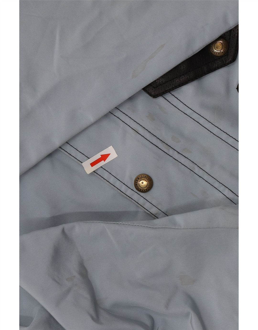 REFRIGIWEAR Мужская ветровка с капюшоном UK 34 XS Синий Полиамид