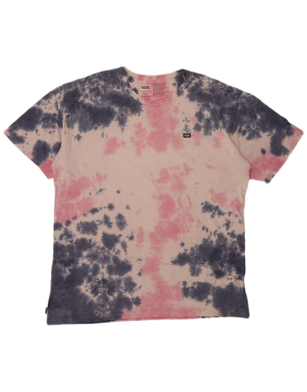 Мужская футболка VANS Top XL Pink Tie Dye Cotton