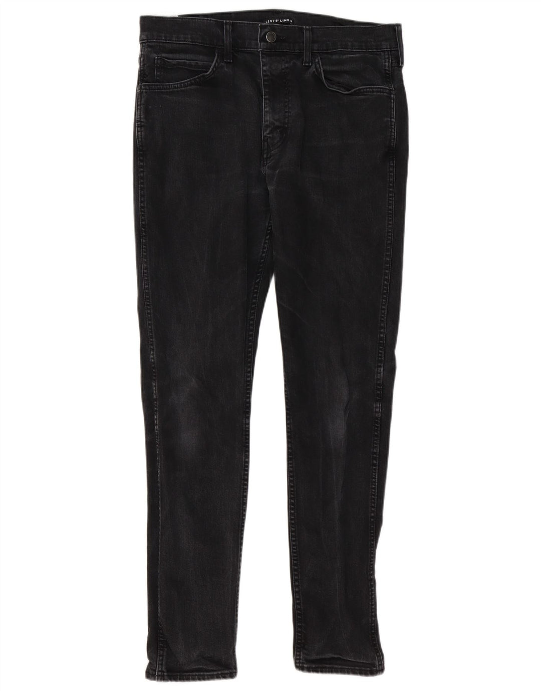 Мужские узкие джинсы Levi's W34 L31, черный хлопок