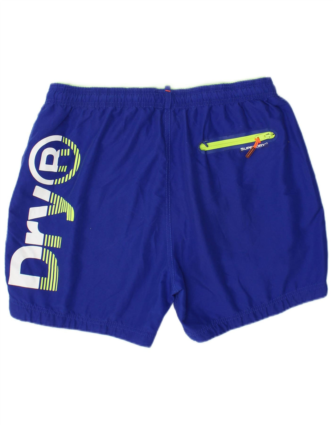 Мужские шорты для плавания Superdry с рисунком 2XL, синие, полиэстер