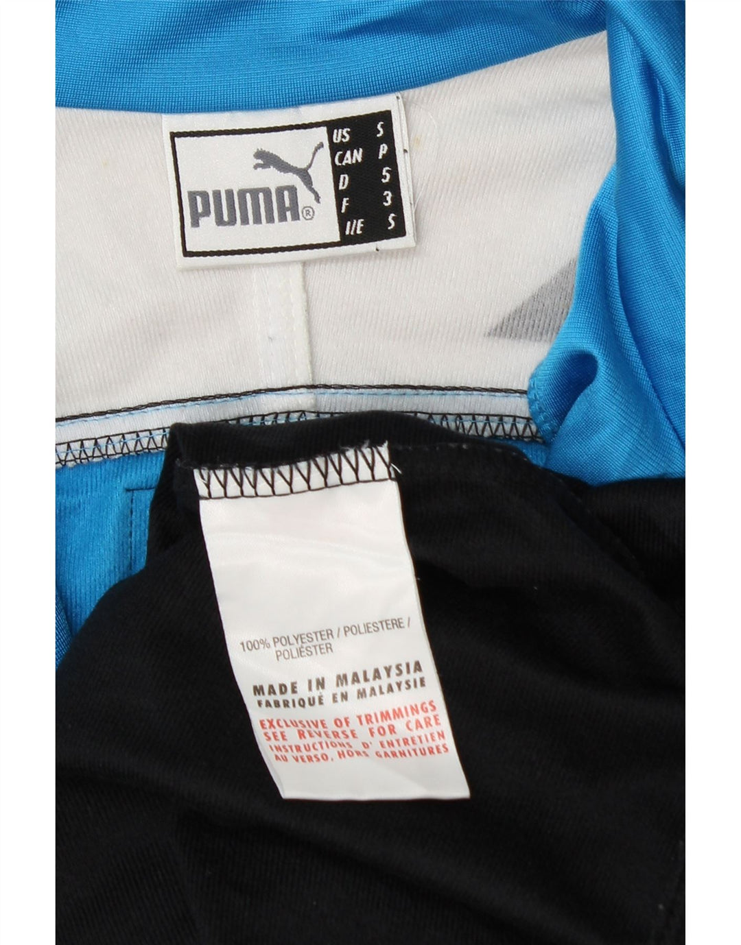 Мужской спортивный костюм PUMA с графическим рисунком, верхняя куртка, маленький черный полиэстер с цветными блоками