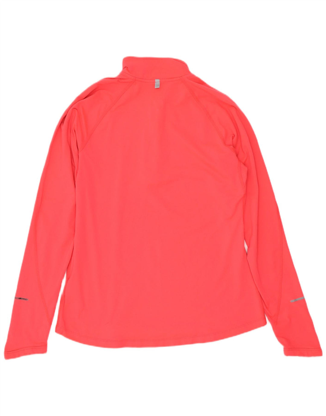 Женский спортивный костюм-пуловер с воротником на молнии Nike Dri Fit UK 12, средний розовый