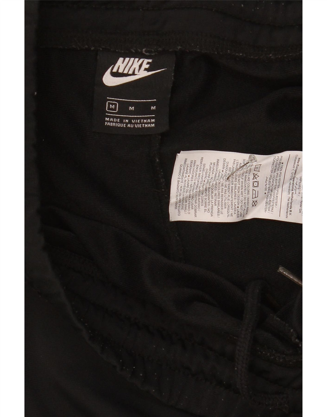 Мужские спортивные брюки Nike, средний черный полиэстер