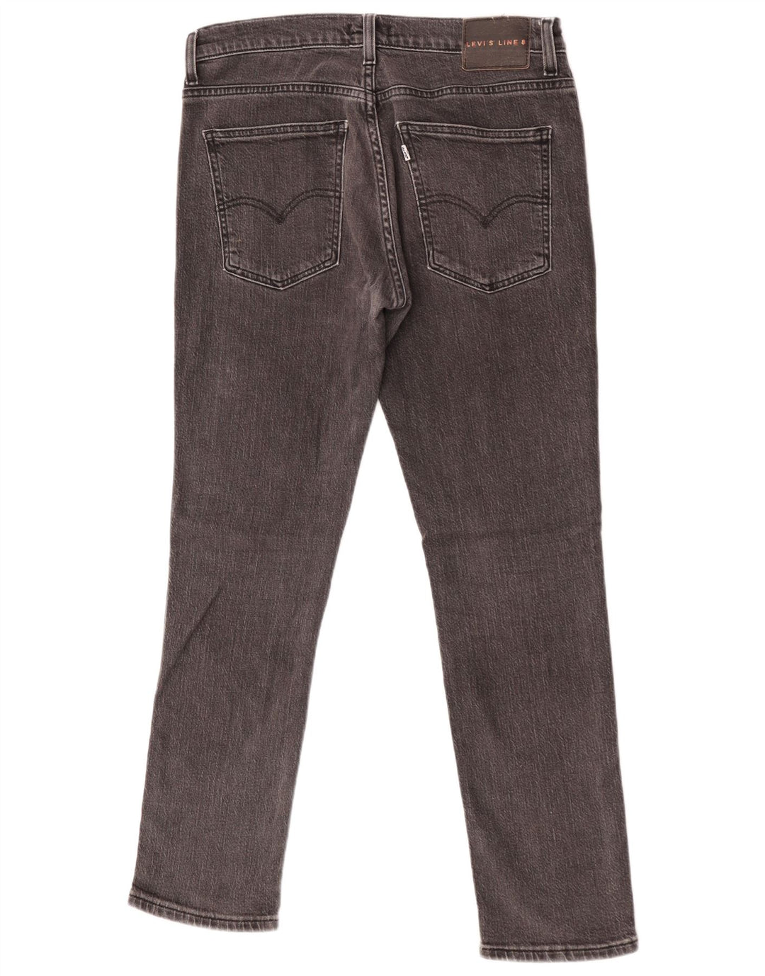 Мужские джинсы Levi's Line 8 Slim W32 L30 Серые хлопковые