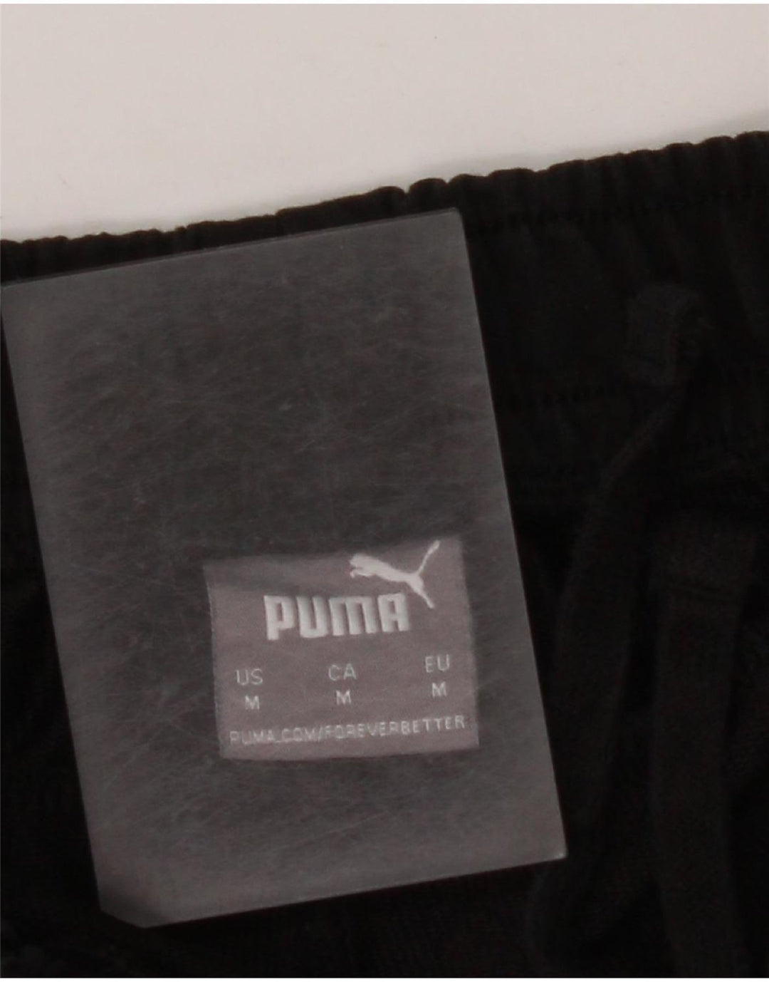 Мужские спортивные шорты PUMA среднего размера, черные