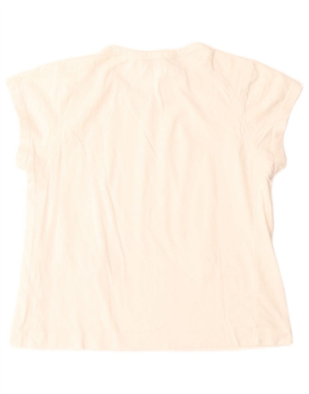 ZARA Womens Crop T-Shirt Top UK 10 Small White