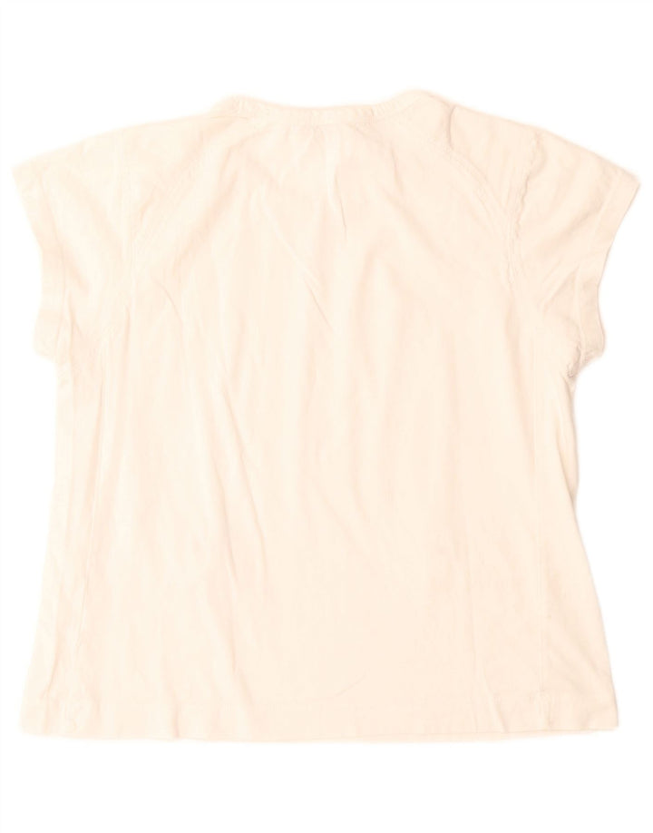 ZARA Womens Crop T-Shirt Top UK 10 Small White