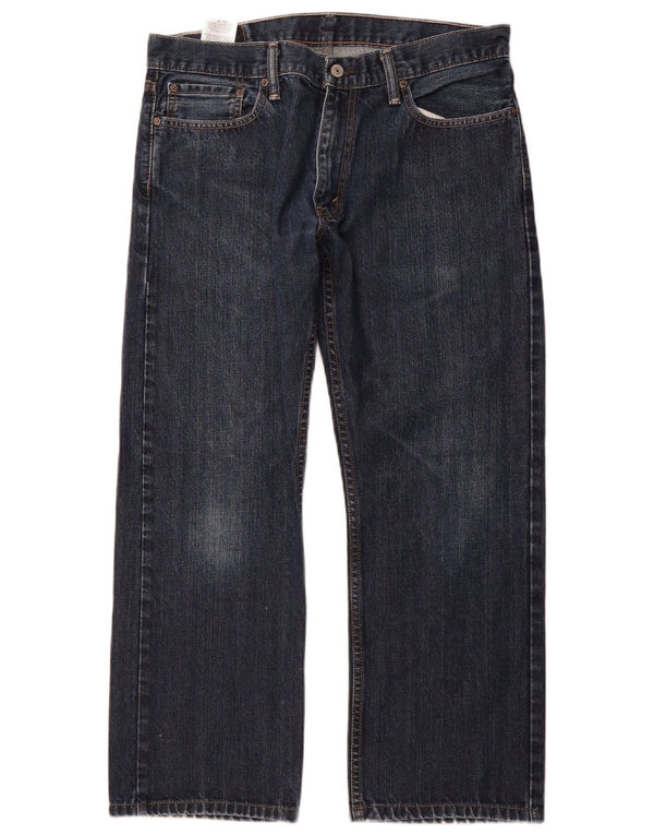 Мужские прямые джинсы Levi's 514 Slim Fit W34 L27, синие, хлопковые, классические