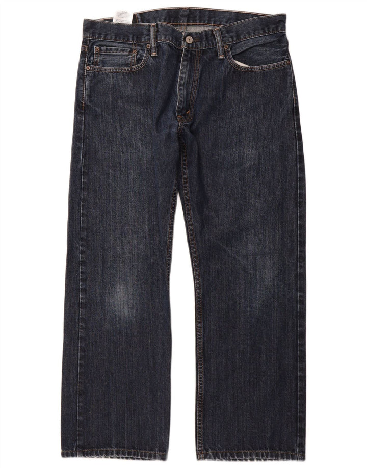 Мужские прямые джинсы Levi's 514 Slim Fit W34 L27, синие, хлопковые, классические