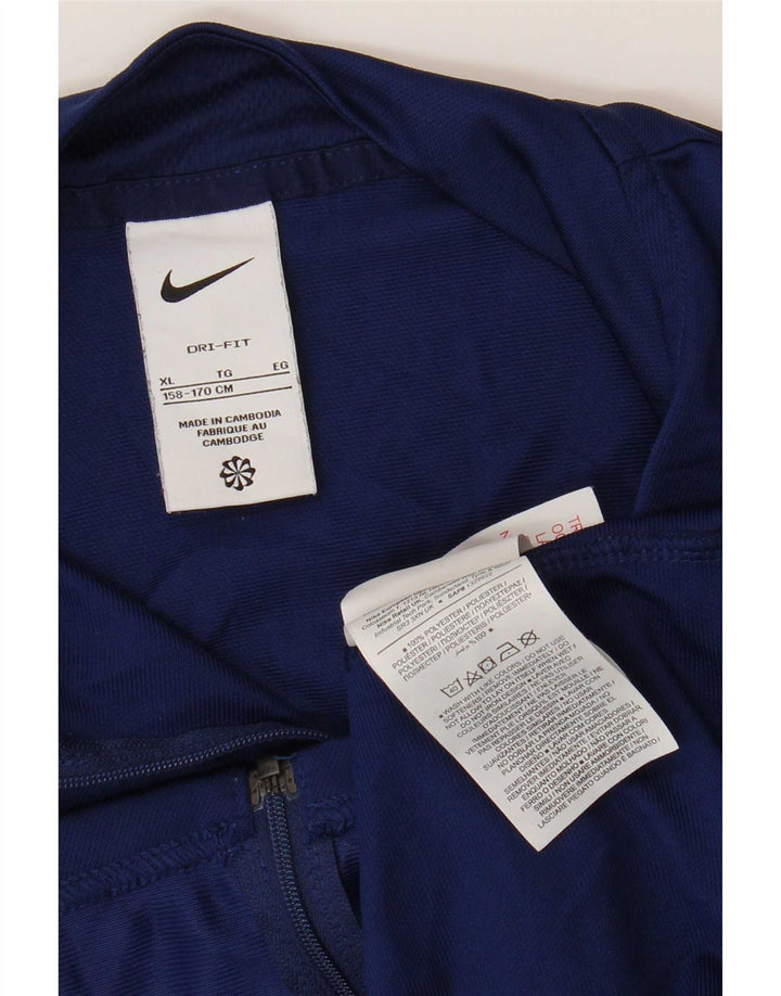 Спортивный костюм Nike для мальчиков (12–13 лет), темно-синий полиэстер, размер XL