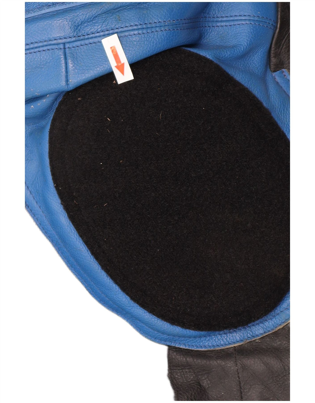 Мужской кожаный комбинезон AXO Racer IT 56 2XL, синий кожаный с цветными блоками