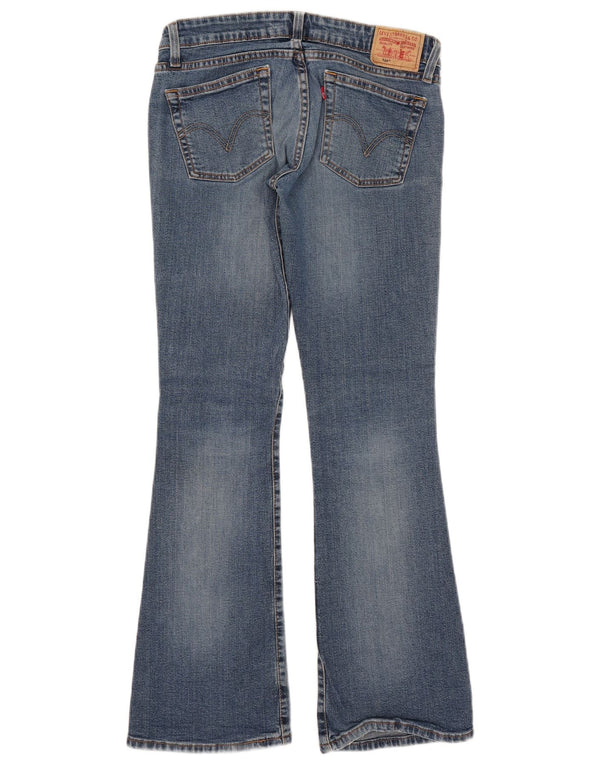 Женские джинсы Levi's 524 Super Low Bootcut, средние W30 L30, синие, хлопок