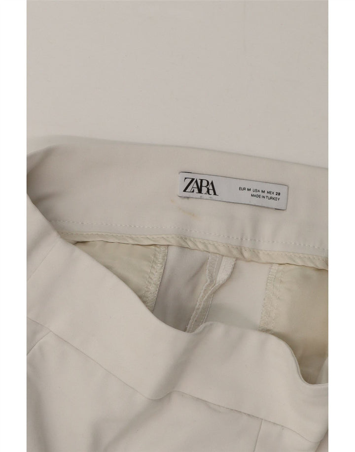 Женские шорты чинос Zara Medium W28 Белые