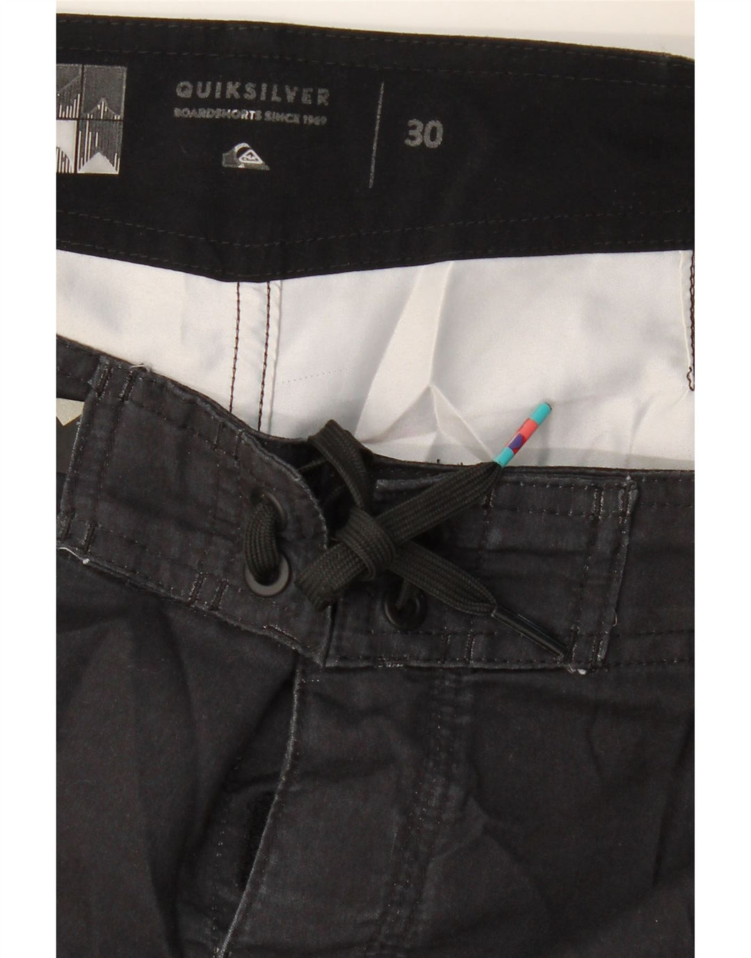 QUIKSILVER Мужские шорты для плавания, средние разноцветные цветные блоки