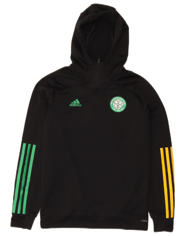 Джемпер с капюшоном Adidas для мальчиков The Celtic Football Club 11-12 лет, черный