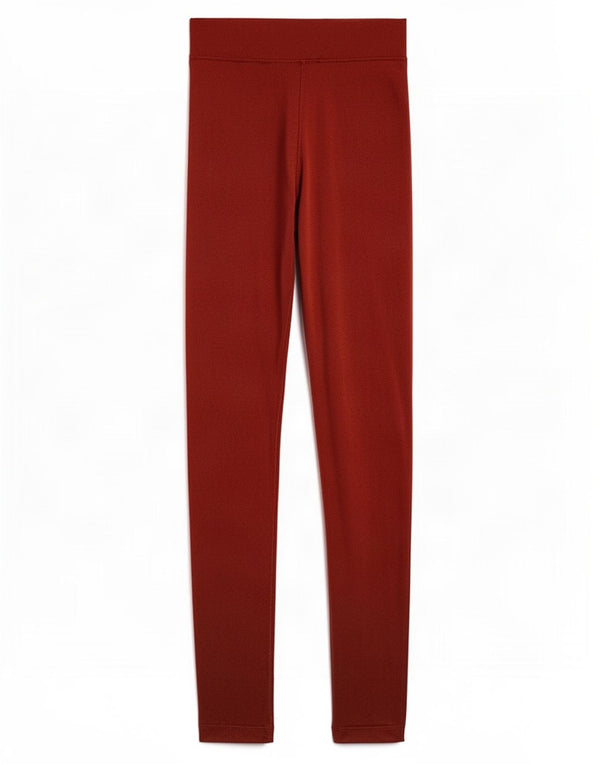 Женские велюровые леггинсы Marks & Spencer UK 6 XS, коричневые, хлопок