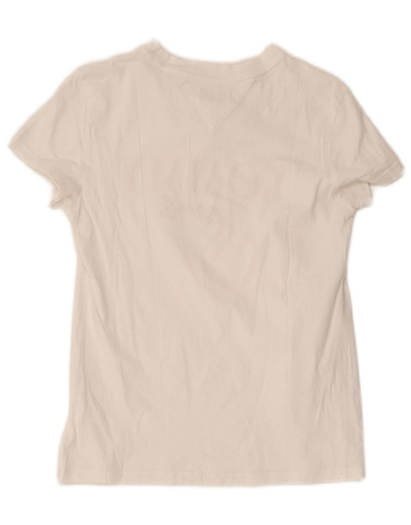 Женская футболка с рисунком Tommy Hilfiger Top UK 6 XS Белая