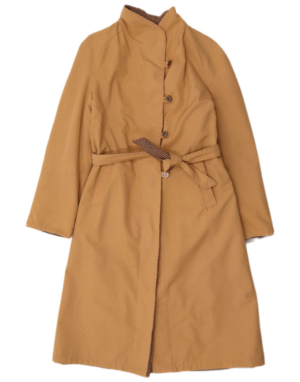 Винтажное женское двустороннее пальто IT 42 Medium Beige