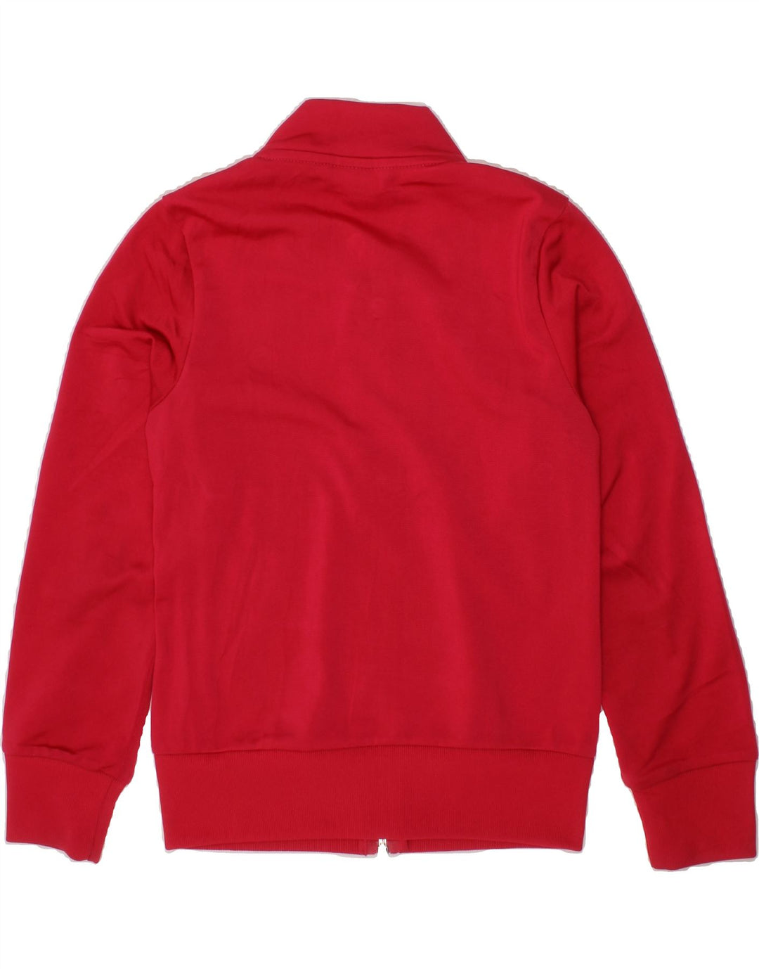 ADIDAS Girls Graphic Tracksuit Top Jacket 7-8 Years Red Polyester Vintage Adidas and Second-Hand Adidas from Messina Hembry 