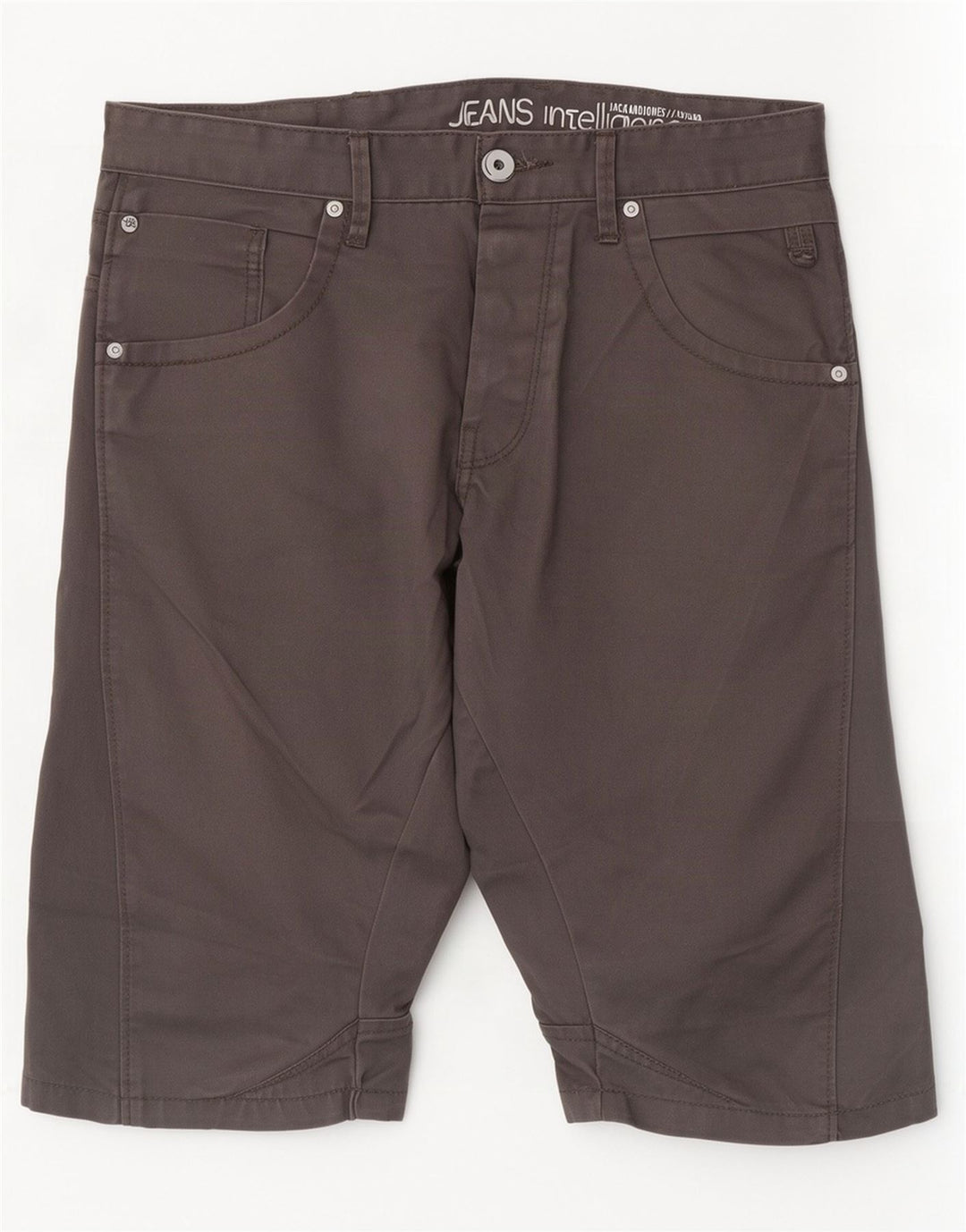 Jack & Jones Мужские повседневные шорты W32 Средний Серый