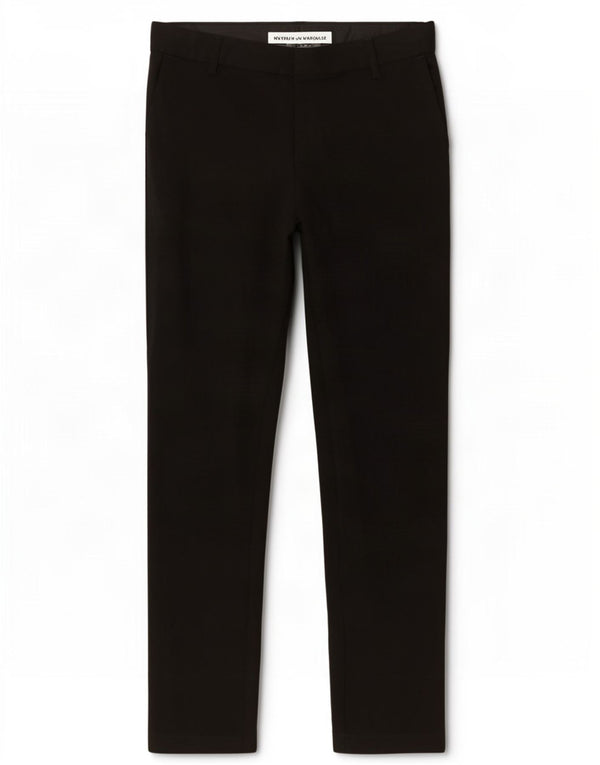 Узкие брюки-чиносы для мальчиков Marks & Spencer 13-14 лет W30 L29, черные