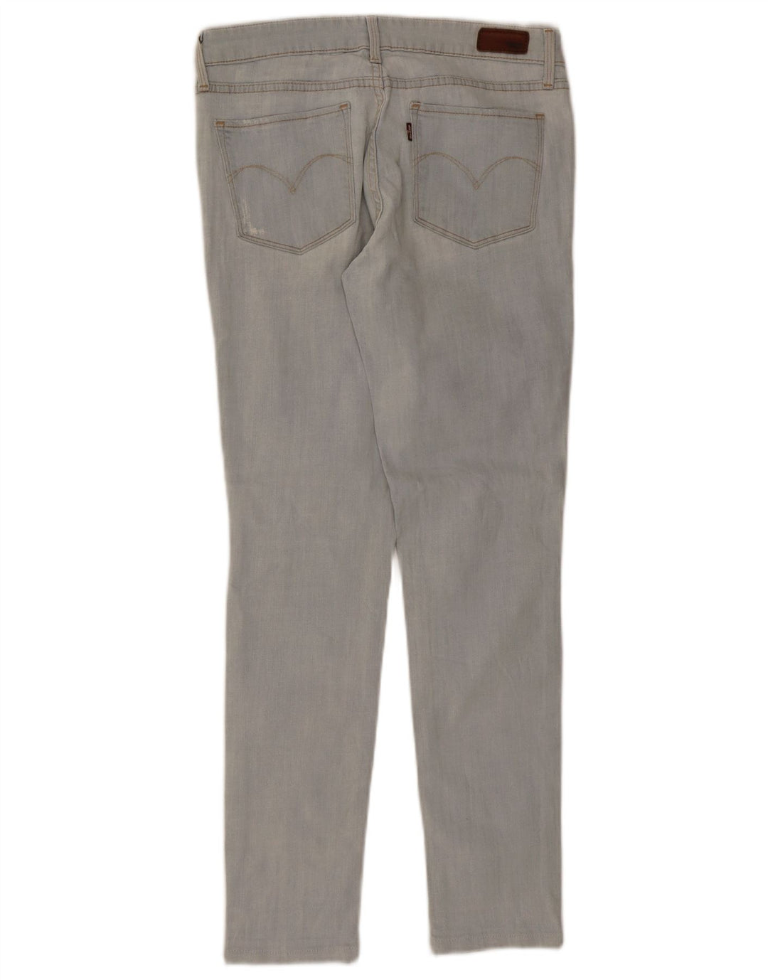 Женские потертые джинсы скинни LEVI'S Demi Curve W29 L29 синие