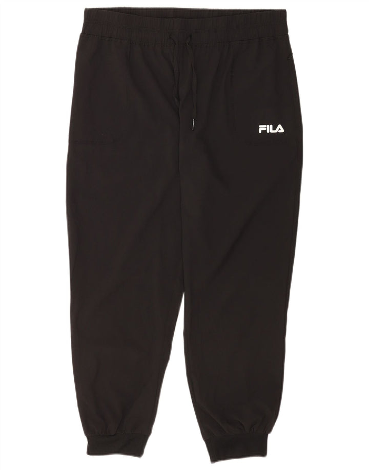 Женские спортивные брюки Fila Joggers UK 12, средний черный полиэстер
