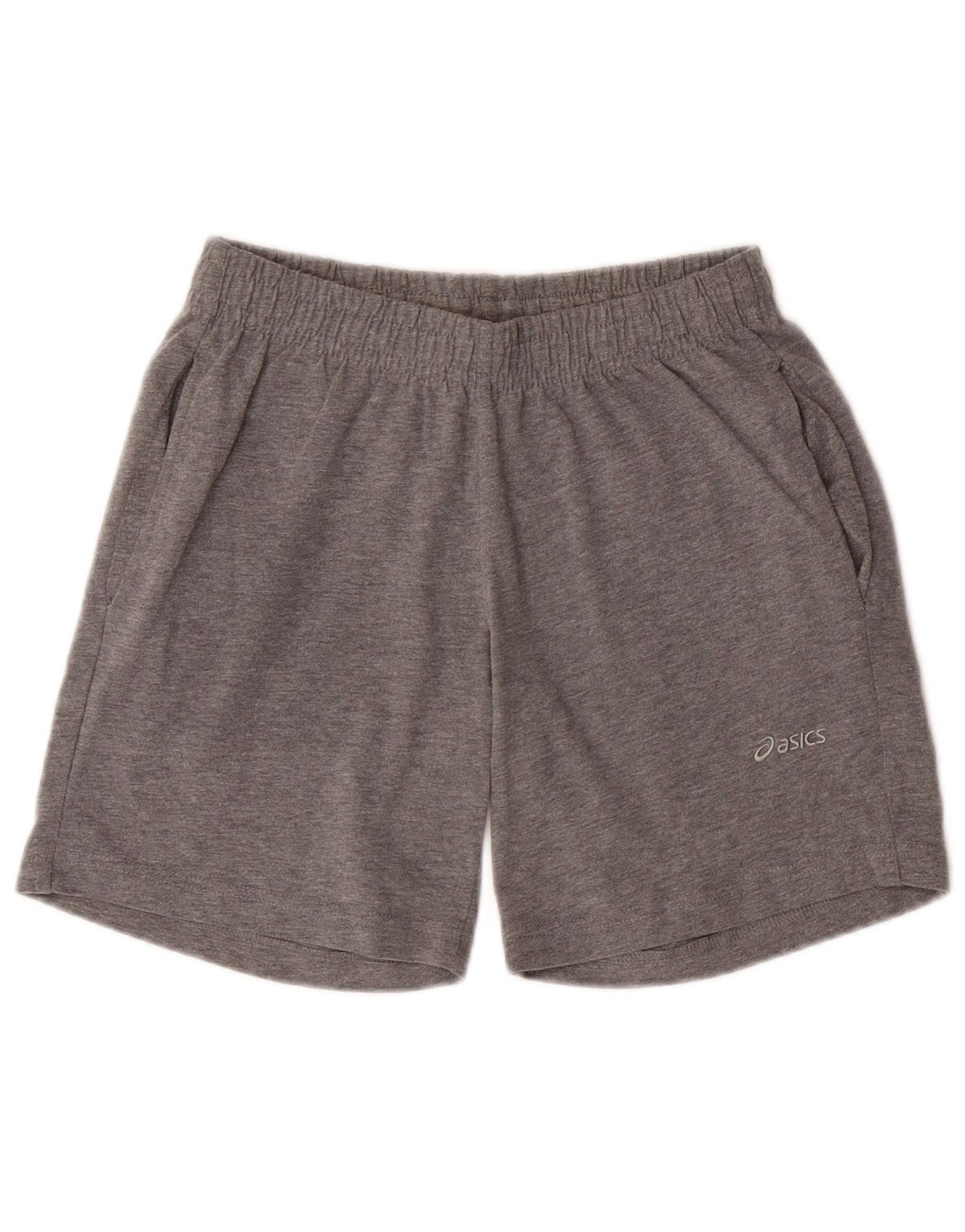 ASICS Boys Sport Shorts 9-10 Years  Grey Cotton