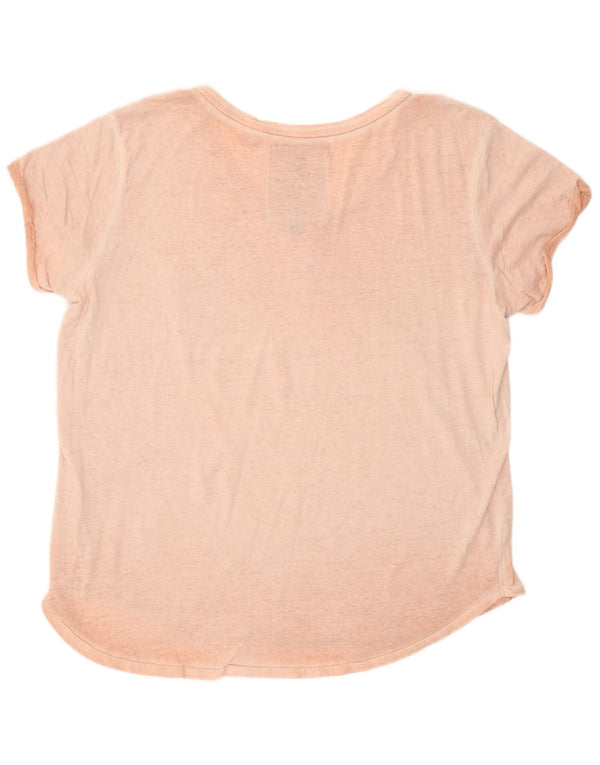 Женская футболка прямого кроя G-Star UK 14, большая розовая