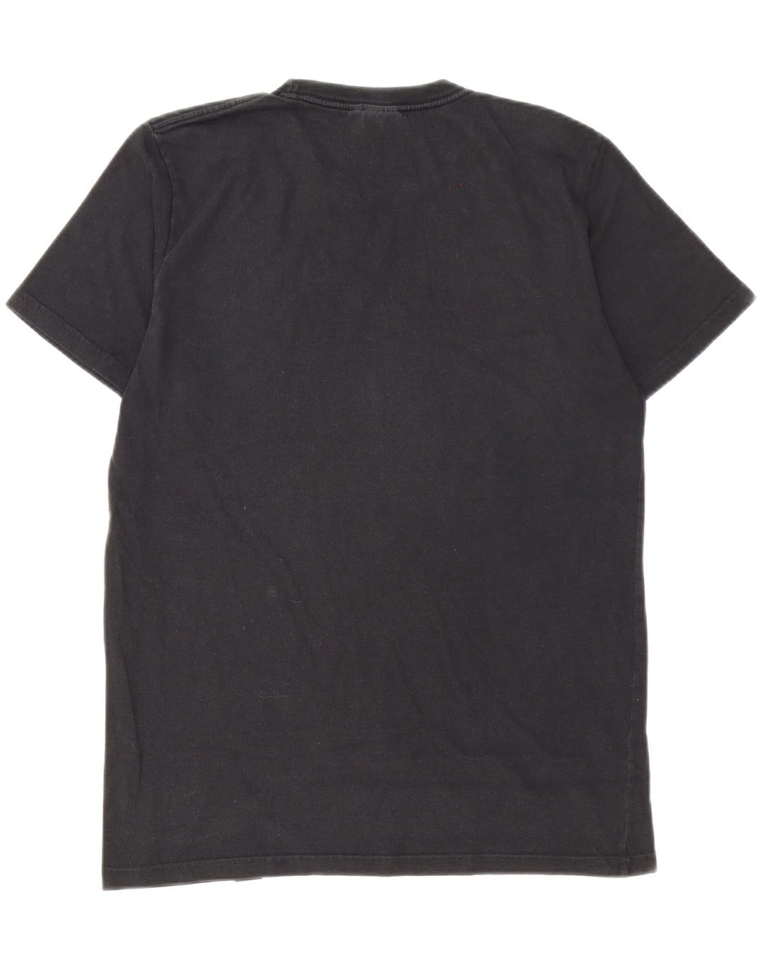Мужская футболка с рисунком Carhartt из хлопка среднего размера, черная