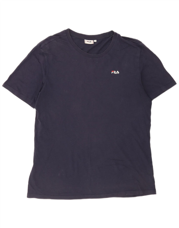 Мужская футболка Fila Top Large Темно-Синяя