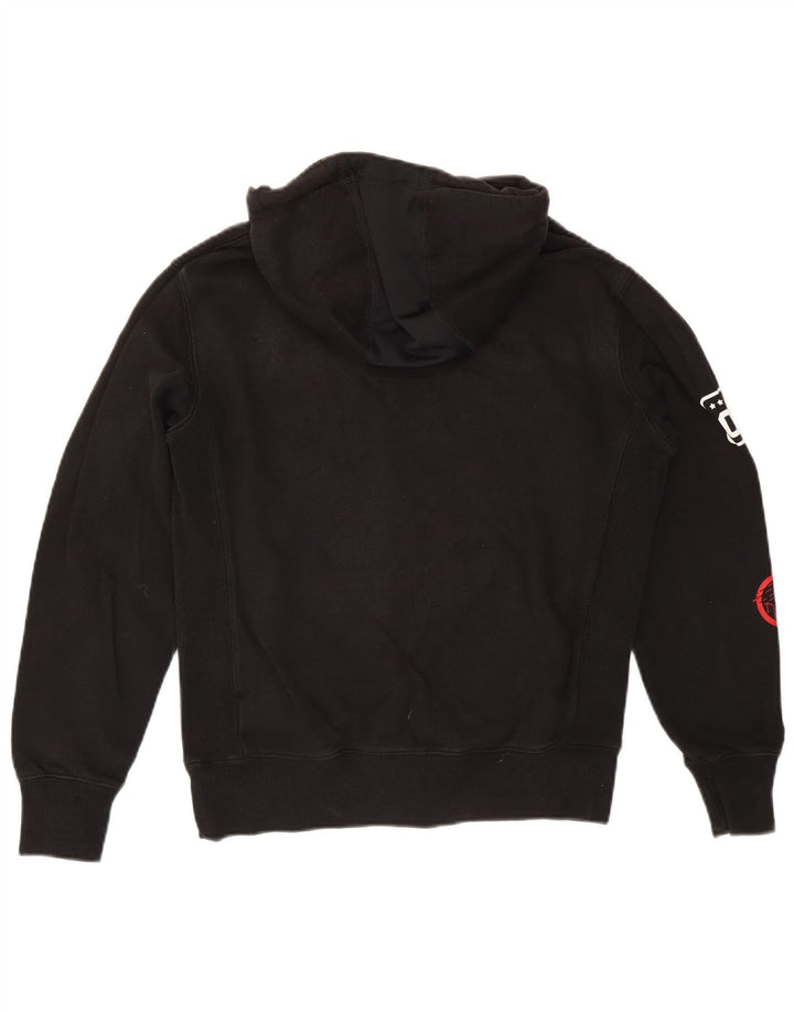 Мужской джемпер с капюшоном Superdry, маленький черный