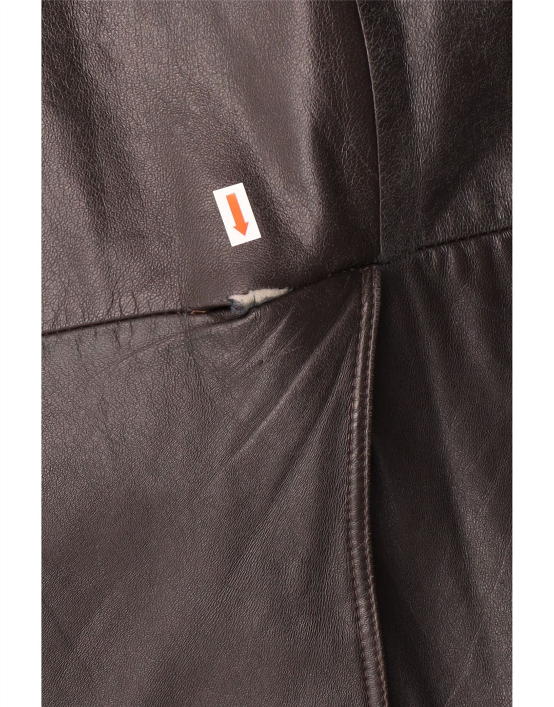 MAX MOSER Мужское кожаное пальто IT 56 3XL Коричневое кожаное