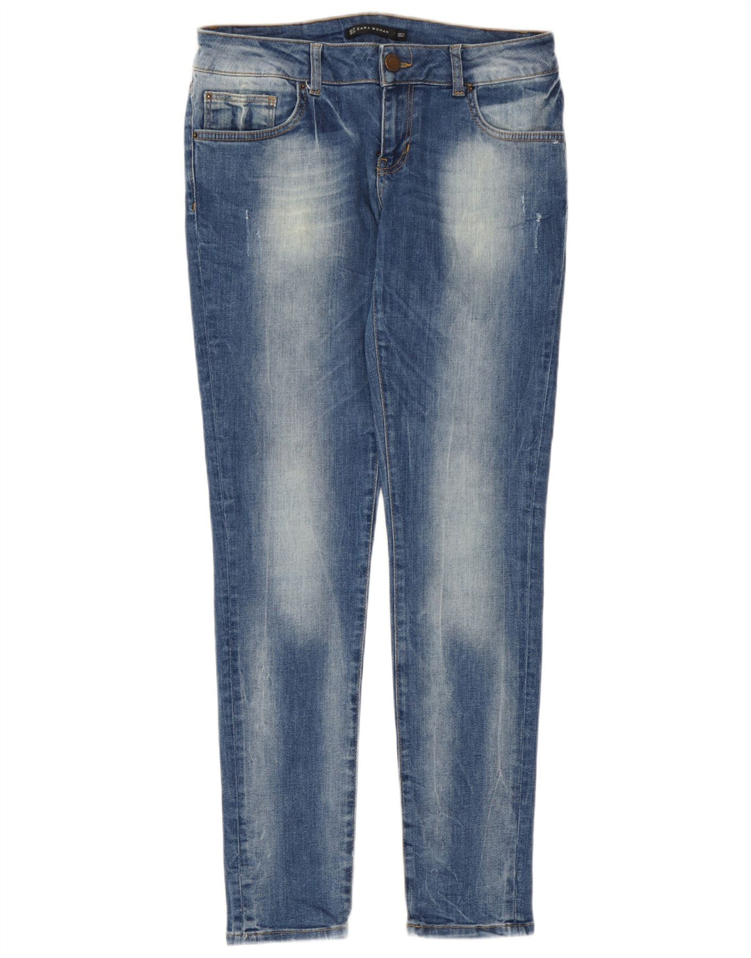 Женские джинсы скинни Zara EU 40 Medium W30 L30 Синие