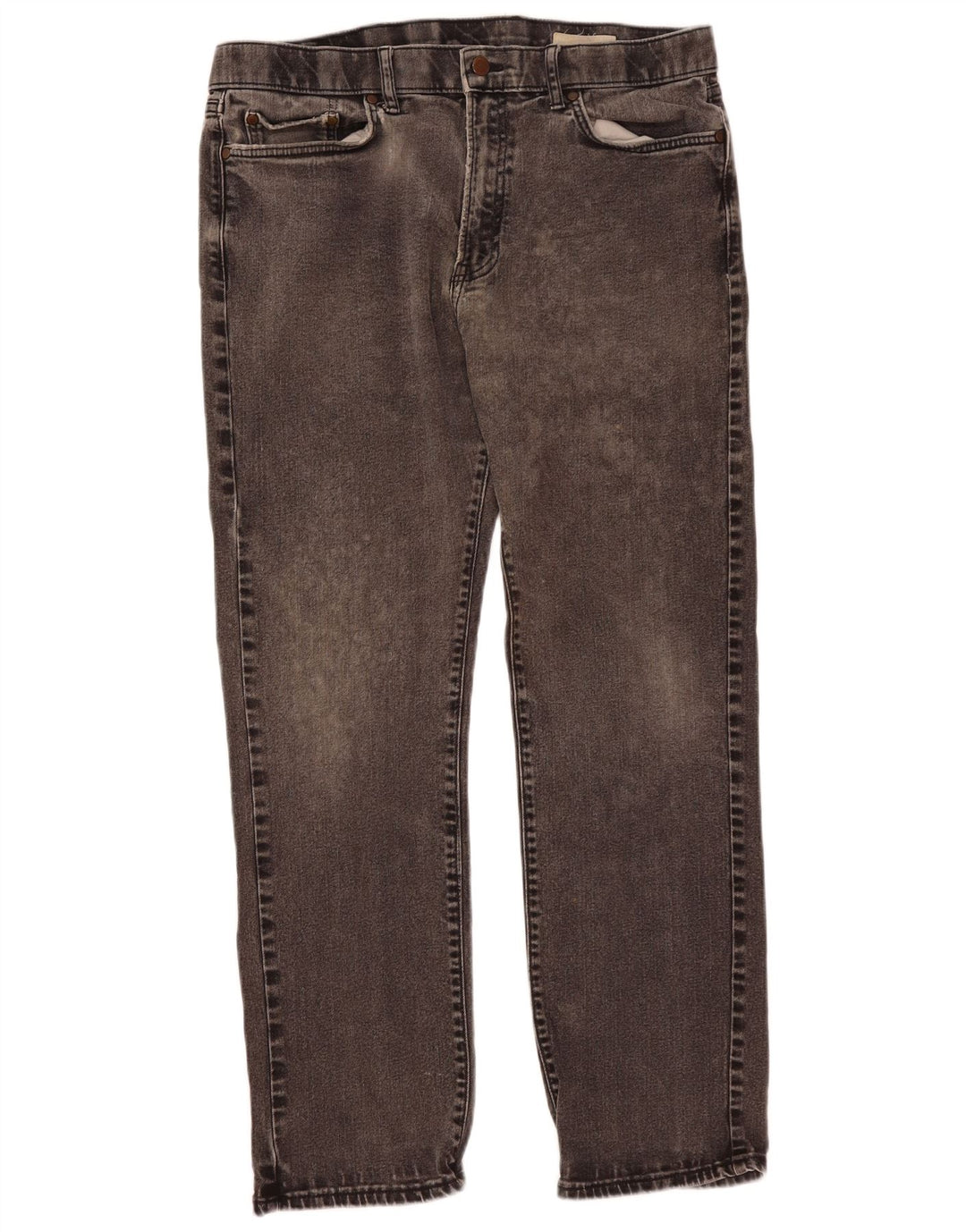 Мужские прямые джинсы Marks & Spencer W38 L31, черный хлопок
