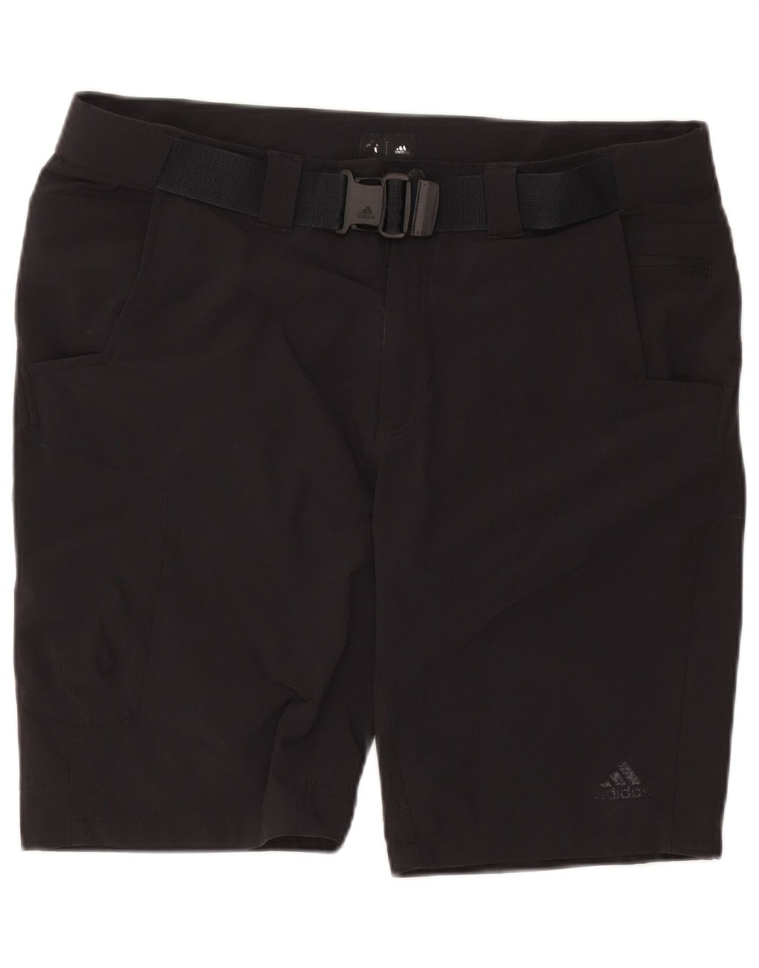 Мужские шорты-карго Adidas W38 XL, черный нейлон