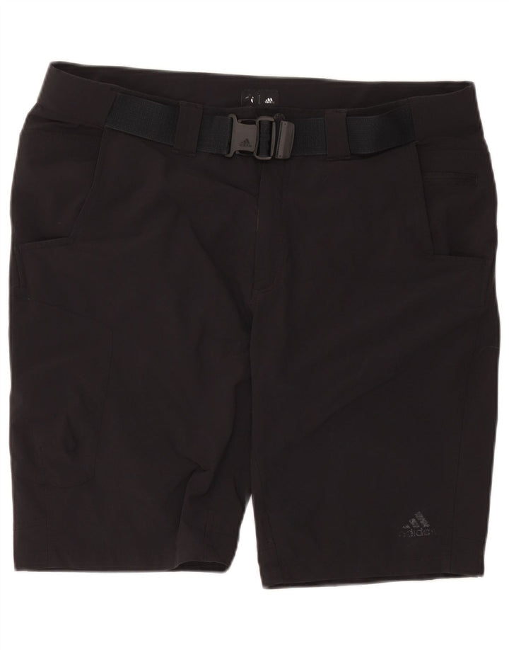 Мужские шорты-карго Adidas W38 XL, черный нейлон