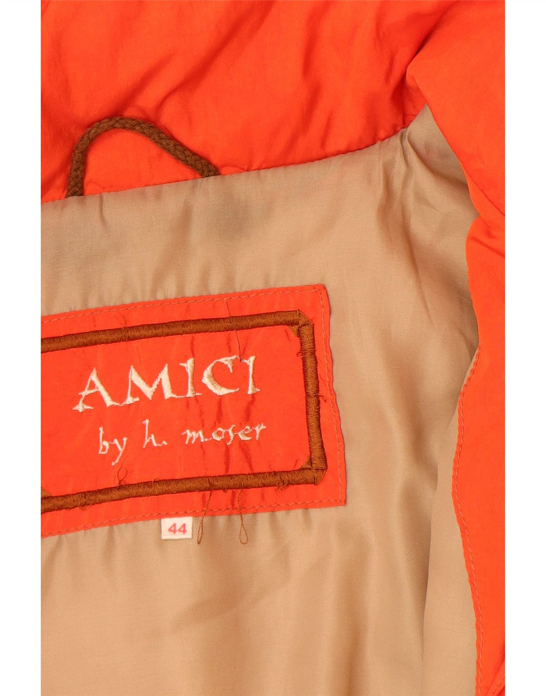Мужская ветровка H.MOSER UK 44 2XL Оранжевый Полиамид