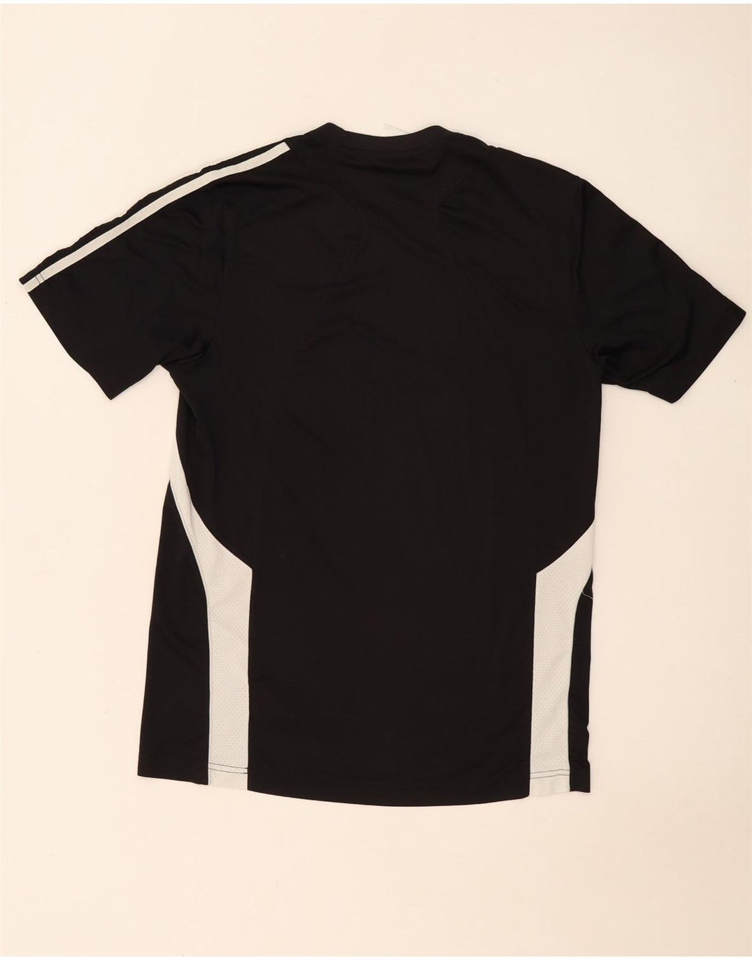 Мужская футболка Adidas Top Medium Black из полиэстера с цветными блоками