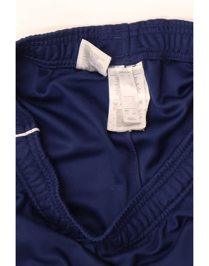 Мужские спортивные брюки Adidas, большие синие, полиэстер