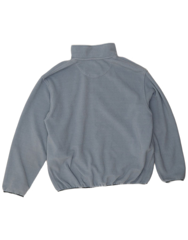 Мужская флисовая куртка свободного покроя Columbia UK 38, средний синий полиэстер