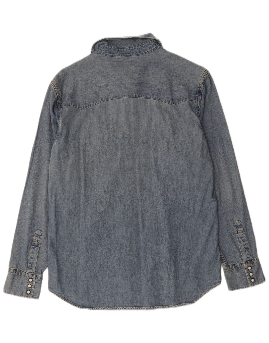 Мужская джинсовая рубашка Levi's, маленькая синяя, хлопок
