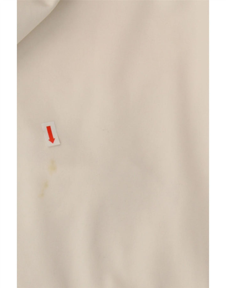 SPALDING Mens Tracksuit Top Jacket 2XL White Polyester Vintage Spalding and Second-Hand Spalding from Messina Hembry 