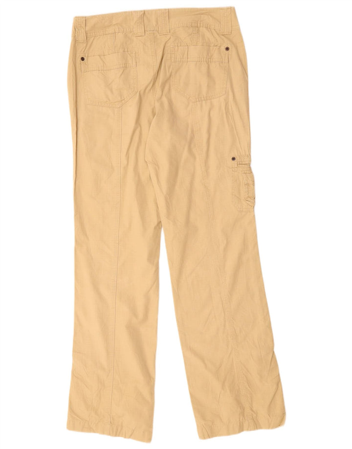 Женские прямые брюки карго EDDIE BAUER US 6 Medium W30 L32 Бежевые